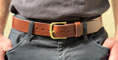 Belt being worn